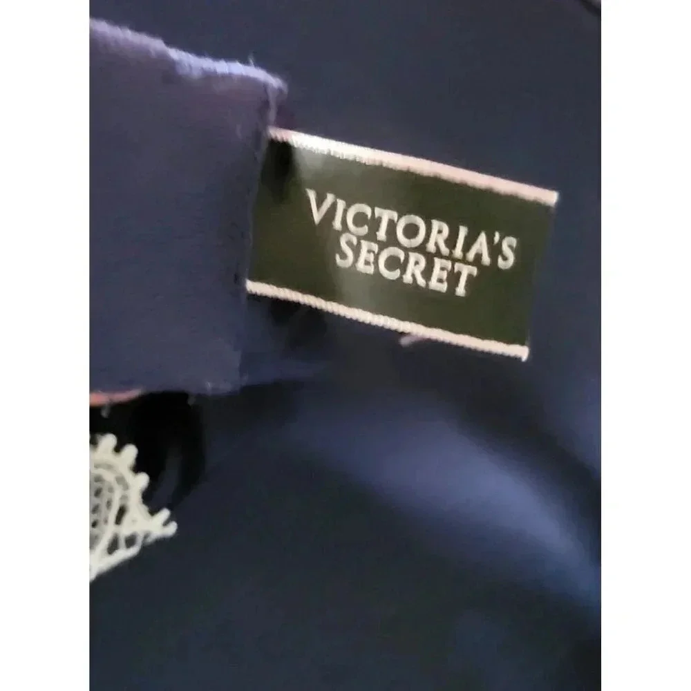 Victoria Secret Bra Women Lace Very Sexy Push Up Underwired navy size 32DDD